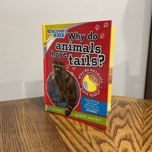 Discovery Kids Animal Tails Learning Book 📕.
